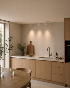 Forma 3-sett Weiß Von Nordic Lighting - Ein komplettes Set aus Schienen und Strahlern von Nordic Lighting.