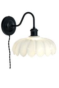 Sofia 32cm Schwarz wandlampe Von Aneta Lighting - Die Sofia Wandleuchte im romantischen Vintage-Stil ist ein schönes Einrichtungsdetail, das sowohl in klassische als auch in ländliche und moderne Einrichtungen passt.