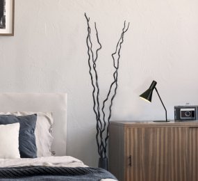 Ceres 46cm Schwarz schreibtischlampe Von Aneta Lighting - Die Tischleuchte CERES hat ein stilvolles und zeitloses Design mit geraden und klaren Formen.