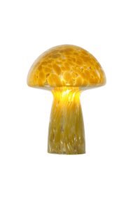 Mushi 22cm Beige tischlampe Von Aneta Lighting - Die trendige Pilzlampe Mushi sorgt f&uuml;r sanftes Licht und tr&auml;gt zu einer gem&uuml;tlichen und behaglichen Atmosph&auml;re in Ihrem Zuhause bei.
