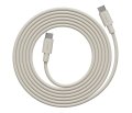 Cable 1 USB C to USB C Charging Cable, 2m Sand Von Avolt - Kabel 1 USB-C auf USB-C von Avolt kombiniert leistungsstarkes Laden mit stilvollem skandinavischen Design.