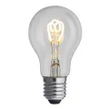 E27 normal 3W 2200K Dimmbar Transparent Von Unison - Die normale, klare dimmbare E27-Lichtquelle von UNI-FLEX mit 3 W Leistung und warmem Licht von 2200 K sorgt f&uuml;r eine elegante und angenehme Beleuchtung.