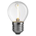 LED E27 Kugellampe 1W 2700K Transparent Von Unison - 