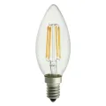 E14 4,5W 2200K 3-stufig dimmbar Transparent Von Unison - Kronleuchter mit klarer E14-Lichtquelle und 4,5 W Effekt und warmem Licht von 2200 K schafft mit seinem eleganten und klassischen Design eine stimmungsvolle Atmosph&auml;re.