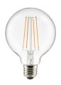 E27 Globuslampe 7,5W 2200K Dimmbar Transparent Von Unison - Die Lampe verf&uuml;gt &uuml;ber eine Leistung von 7,5W und eine Farbtemperatur von 2200K, die f&uuml;r ein warmes und angenehmes Licht sorgt.