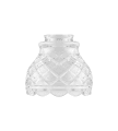 Frosted Bell-Shaped Glass Shade 60/130 Transparent Von Karlskrona lampfabrik - 