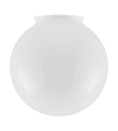 Globe Glass Shade 80/150 Weiß Von Karlskrona lampfabrik - 