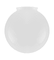 Globe Glass Shade 100/200 Weiß Von Karlskrona lampfabrik - 
