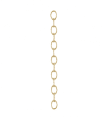Oval Chain 10m Messing Von Karlskrona lampfabrik - 