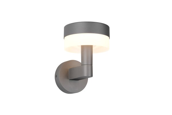 Mackenzie 22cm Anthrazit außenlampe Von Trio Lighting - Mit der Schutzart IP54 ist es perfekt f&uuml;r nordisches Klima geeignet &ndash; sowohl funktional als auch dekorativ das ganze Jahr &uuml;ber.