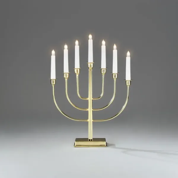 Candelabra 7 Lights Messing Von Konstsmide - Perfekt f&uuml;r traditionelle und moderne Innenr&auml;ume &ndash; Ein zeitloses Detail, das mit Stil und Eleganz die Weihnachtsstimmung hebt!
