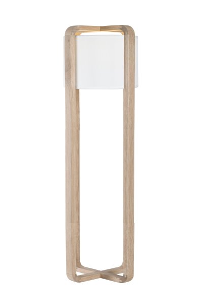 Ash Natur stehlampe Von Globen Lighting - Stehlampe aus hellem Eschenholz.