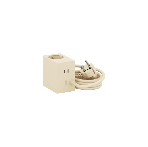 Cuboid+ Perlmutt-Elfenbein Von Kord - In einer Zeit, in der Technologie ein selbstverst&auml;ndlicher Teil des Alltags ist, verdienen selbst die allt&auml;glichsten Gegenst&auml;nde ein sch&ouml;nes Design und ein durchdachtes Design.