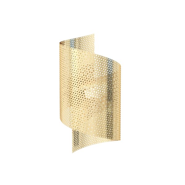 Spiral 30cm Gold wandlampe Von Emibig Lighting - Perfekt zur Beleuchtung von Treppen, Fluren und Dielen, aber auch als stimmungsvolle Zusatzbeleuchtung im Wohn- oder Schlafzimmer.