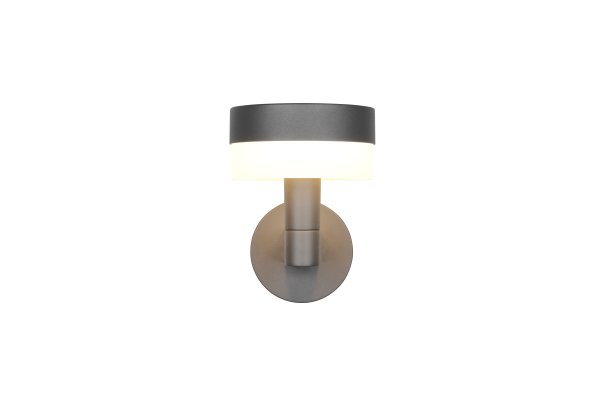 Mackenzie 22cm Anthrazit außenlampe Von Trio Lighting - Mit der Schutzart IP54 ist es perfekt f&uuml;r nordisches Klima geeignet &ndash; sowohl funktional als auch dekorativ das ganze Jahr &uuml;ber.