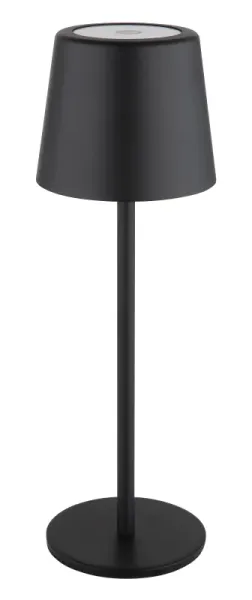 Vancouver 28cm Schwarz tragbare Von Globo Lighting - Dank IP44-Schutzart ist sie zudem spritzwassergeschützt und somit perfekt für den Innen- und Außenbereich geeignet.