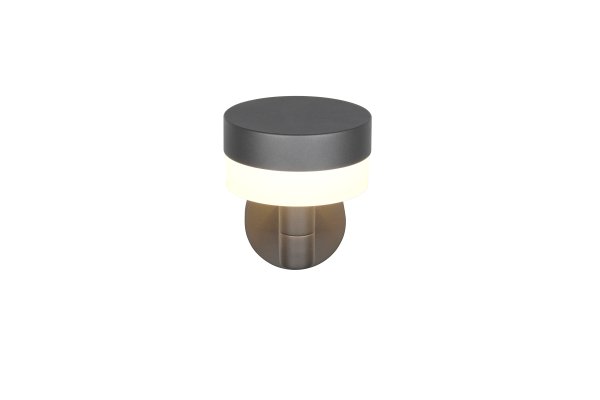 Mackenzie 22cm Anthrazit außenlampe Von Trio Lighting - Mit der Schutzart IP54 ist es perfekt f&uuml;r nordisches Klima geeignet &ndash; sowohl funktional als auch dekorativ das ganze Jahr &uuml;ber.