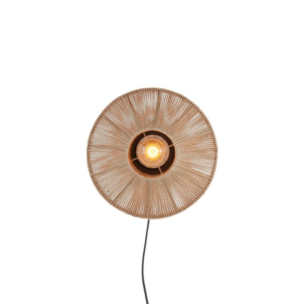 Lyra Ø30 Natur wandlampe Von Light & Living - 