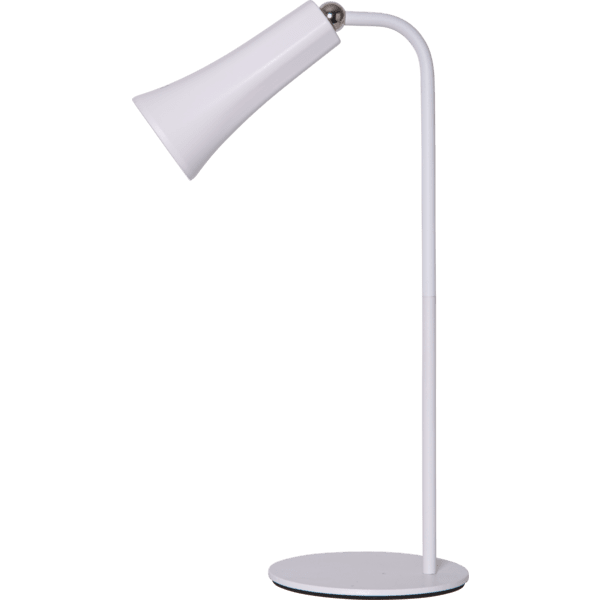 Functional 38cm Weiß tragbare Von Star Trading - Die Lampe verfügt über eine Touch-Funktion zum Einstellen der Helligkeit und Auswählen der LED-Farbe: Kaltweiß, Warmweiß oder Tageslicht.