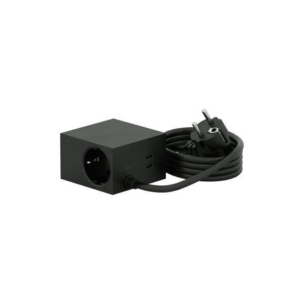 Cuboid+ Schwarz Von Kord - In einer Zeit, in der Technologie ein selbstverst&auml;ndlicher Teil des Alltags ist, verdienen selbst die allt&auml;glichsten Gegenst&auml;nde ein sch&ouml;nes Design und ein durchdachtes Design.