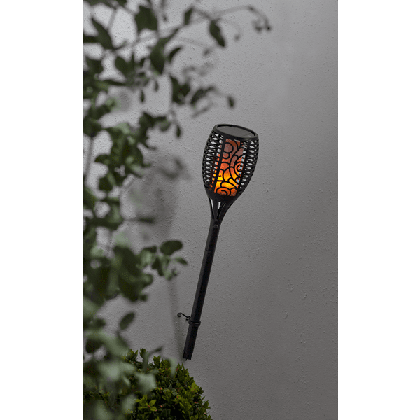 Flame Schwarz solarleuchte Von Star Trading - 