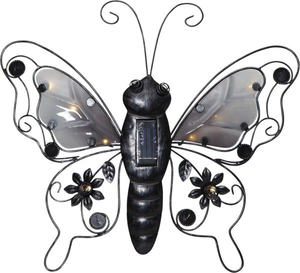 Butterfly Schwarz solarleuchte Von Star Trading - 