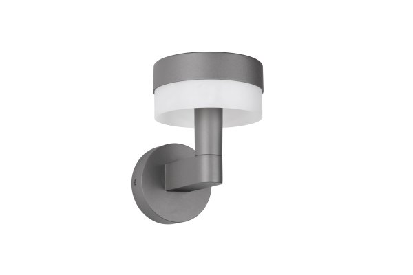 Mackenzie 22cm Anthrazit außenlampe Von Trio Lighting - Mit der Schutzart IP54 ist es perfekt f&uuml;r nordisches Klima geeignet &ndash; sowohl funktional als auch dekorativ das ganze Jahr &uuml;ber.