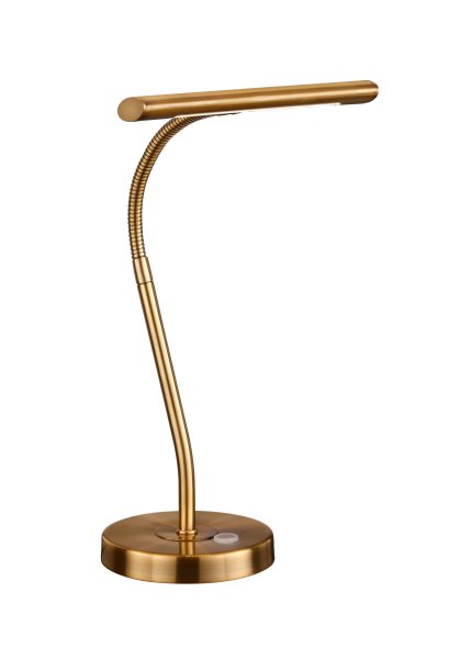 Curtis 42cm Antikes Messing schreibtischlampe Von Trio Lighting - 