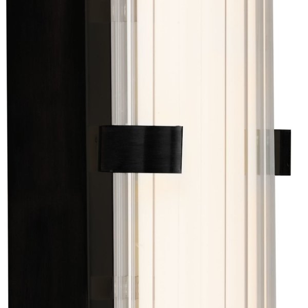 Clamp 63cm Schwarz badezimmerlampe Von Searchlight - Eine Kombination aus Form und Funktion, die eine luxuriöse Atmosphäre in Ihrem Badezimmer schafft.