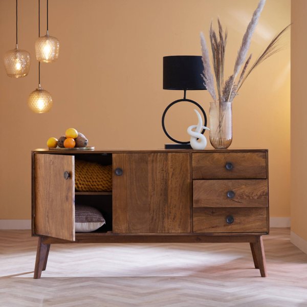 Liva 53cm Schwarz lampenfuß Von Light & Living - 