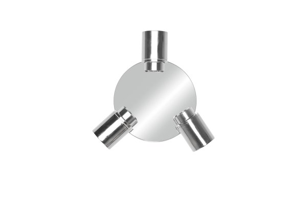 Angelo Ø20 Chrom badezimmerlampe Von Trio Lighting - Dieser klassische Strahler bietet gerichtetes Licht und verfügt über stufenlos verstellbare Schirme, perfekt zum Hervorheben von Details in Wohnzimmern und Badezimmern.