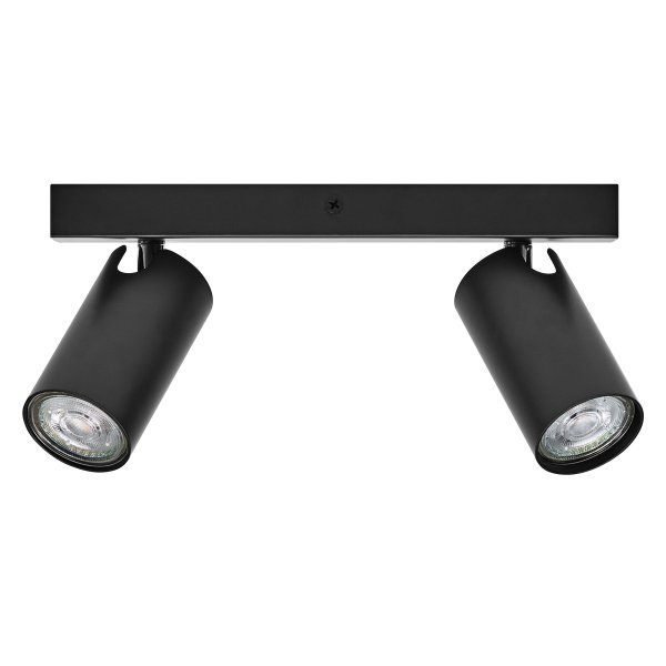 Octagon 2 Schwarz spotlight Von Ledvance - Den n&auml;tta formen i kombination med de r&ouml;rliga spotlightsen g&ouml;r den m&aring;ngsidig och passar in i alla hem och stilar.
