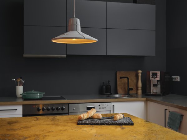 Zoombild von Concrete Sala Ø32 Grau hängelampe Von Osram - 
