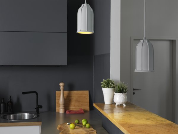 Zoombild von Concrete Sim Ø12 Grau hängelampe Von Osram - 