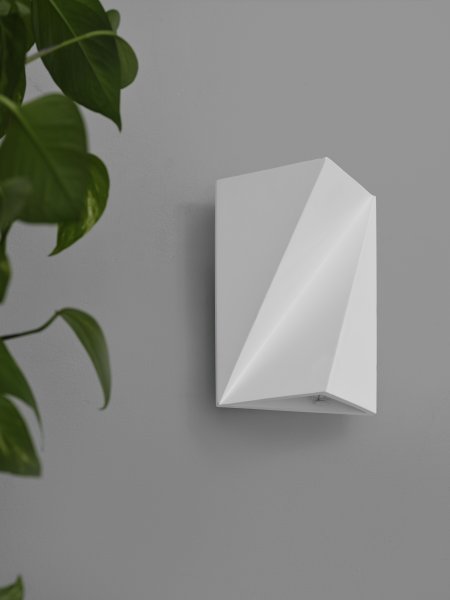 Origami Swan 20cm Weiß wandlampe Von Ledvance - Origami Swan &auml;r en modern v&auml;gglampa gjord av gips.