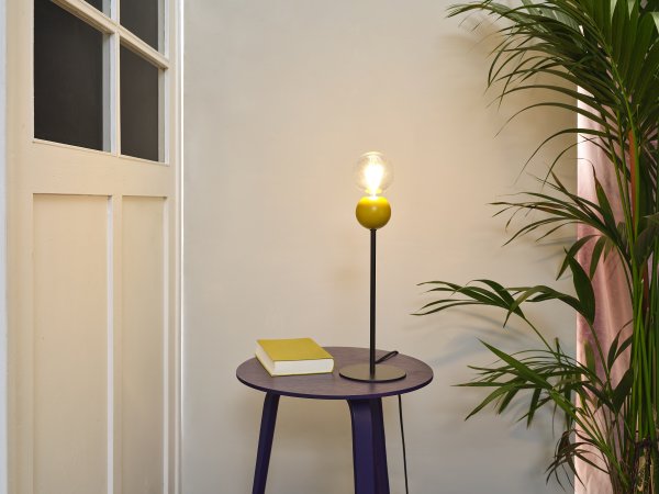 Bubble 40cm Gelb tischlampe Von Ledvance - Die Tischlampe Bubble hat mit ihrer schönen gelben Farbe ein Retro-Design.