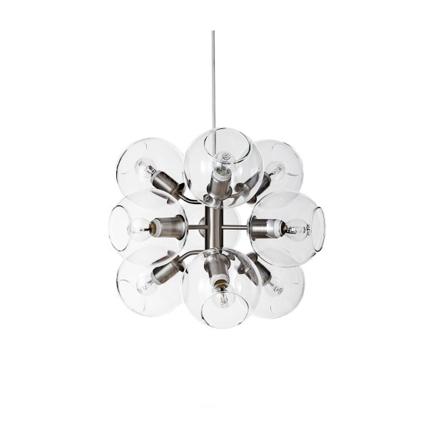 Tage 50 Ø45 Nickel hängelampe Von CO Bankeryd - Die Deckenlampe Tage passt mit ihrem warmen und sanften Licht in die meisten Häuser und Einrichtungsstile.