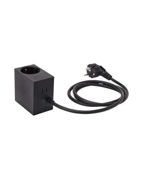 Cuboid+ Schwarz Von Kord - In einer Zeit, in der Technologie ein selbstverst&auml;ndlicher Teil des Alltags ist, verdienen selbst die allt&auml;glichsten Gegenst&auml;nde ein sch&ouml;nes Design und ein durchdachtes Design.