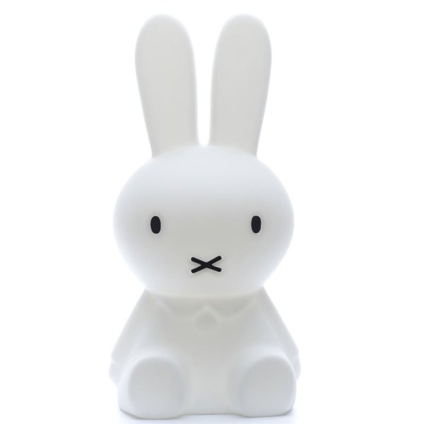 Miffy XL Weiß kinderlampe Von Mr Maria - Diese wundervolle Miffy XL-Lampe erhellt jeden Raum mit Freude und Liebe und eignet sich perfekt als Nachtlicht für Kinder.