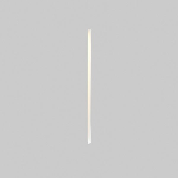 Linear Weiß Von Faro Barcelona - Beleuchten Sie Ihr Zuhause mit dieser LED-Einbauleuchte aus Gips und Aluminium.