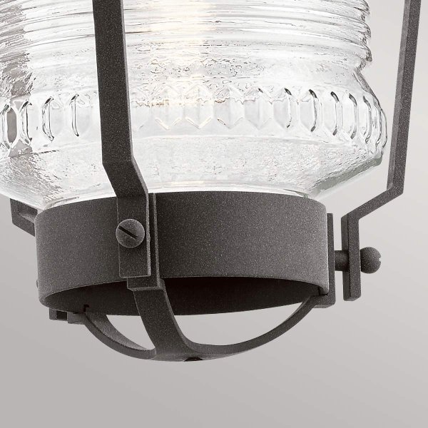 Chance Harbor 43cm Zink Von Elstead Lighting - Chance Harbor &auml;r en klassisk och robust takpendel med en design inspirerad av maritim stil.
