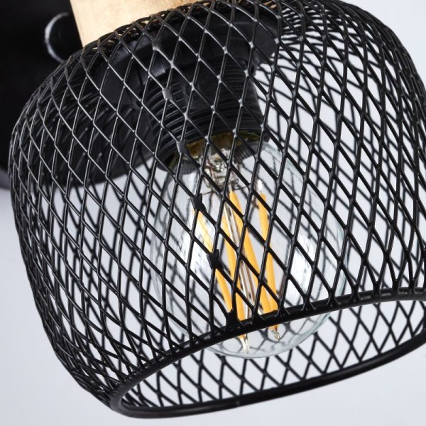 Giada 15cm Schwarz wandlampe Von Brilliant - Der Wandstrahler Giada ist eine stilvolle und flexible Beleuchtungsl&ouml;sung, die sowohl an der Wand als auch an der Decke montiert werden kann.