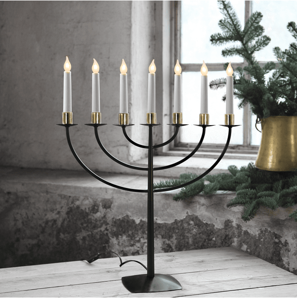 Kerzenmanschette 7er-Pack Messing Von Star Trading - 