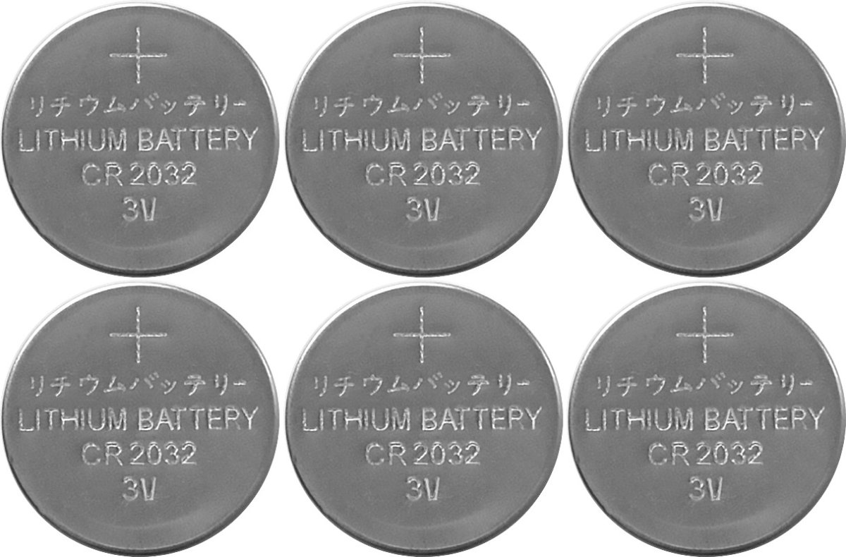 Batterie 6er-Pack CR2032 Silber Von Star Trading - 