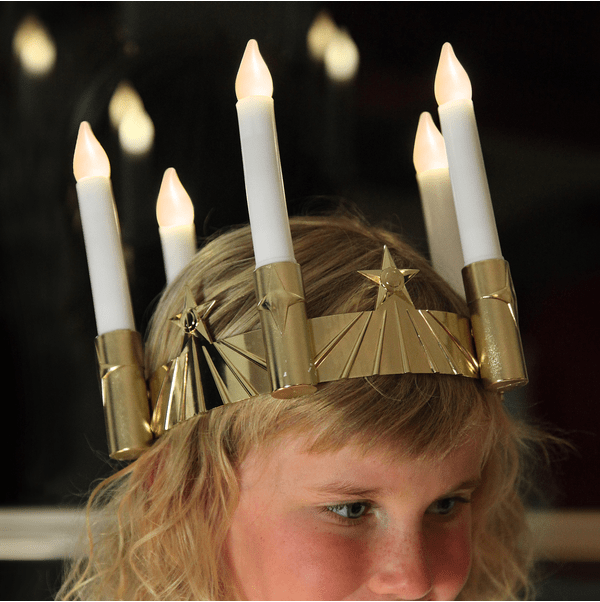 Lucia-Krone Gold Von Star Trading - Umfang verstellbar zwischen ca.