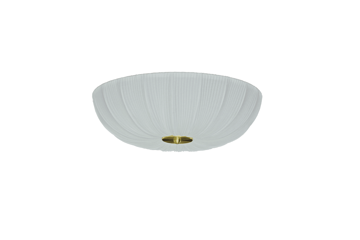 Lady Ø45 Weiß deckenleuchte Von Aneta Lighting - Eine dekorative Tischleuchte, die sich sowohl im Wohnzimmer als auch im Schlafzimmer und im Flur harmonisch einf&uuml;gt.
