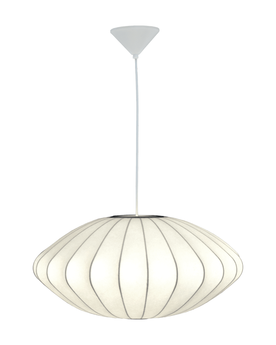 Josefine Ø65 Weiß hängelampe Von Aneta Lighting - Die Pendelleuchte Josefine ist eine elegante Leuchte mit einer weichen, harmonischen Form, die jedem Raum eine angenehme Atmosph&auml;re verleiht.