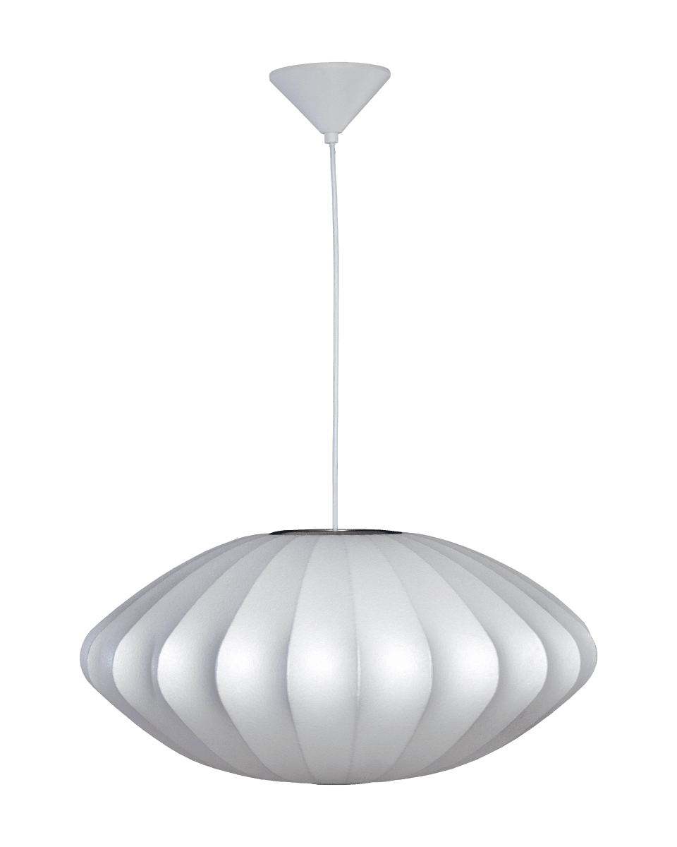 Josefine Ø65 Weiß hängelampe Von Aneta Lighting - Die Pendelleuchte Josefine ist eine elegante Leuchte mit einer weichen, harmonischen Form, die jedem Raum eine angenehme Atmosph&auml;re verleiht.
