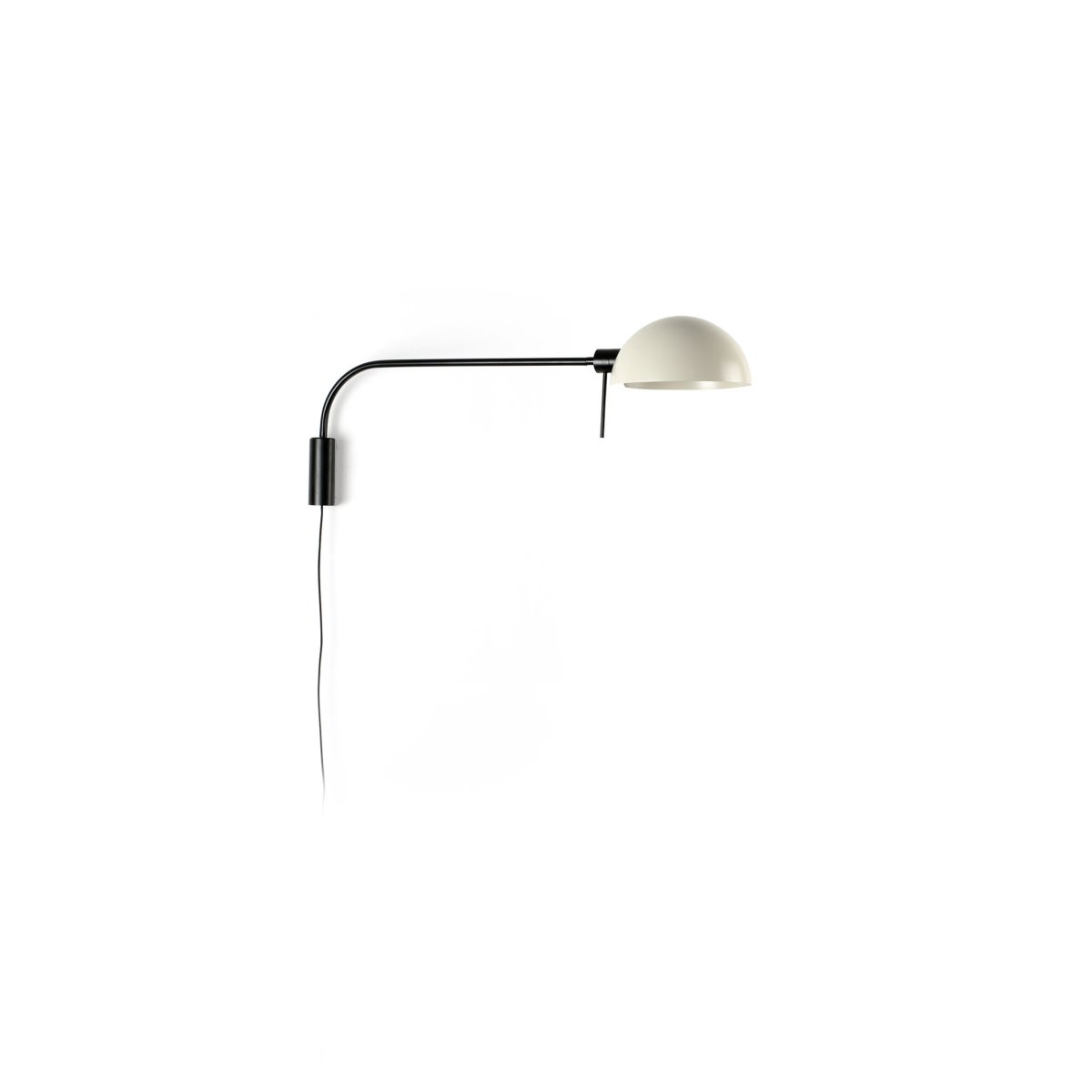 Dominica 88cm Beige wandlampe Von Faro Barcelona - Mit ihren klaren, geometrischen Formen und ihrem klaren industriellen Ausdruck verbindet sie St&auml;rke mit raffinierter Eleganz.