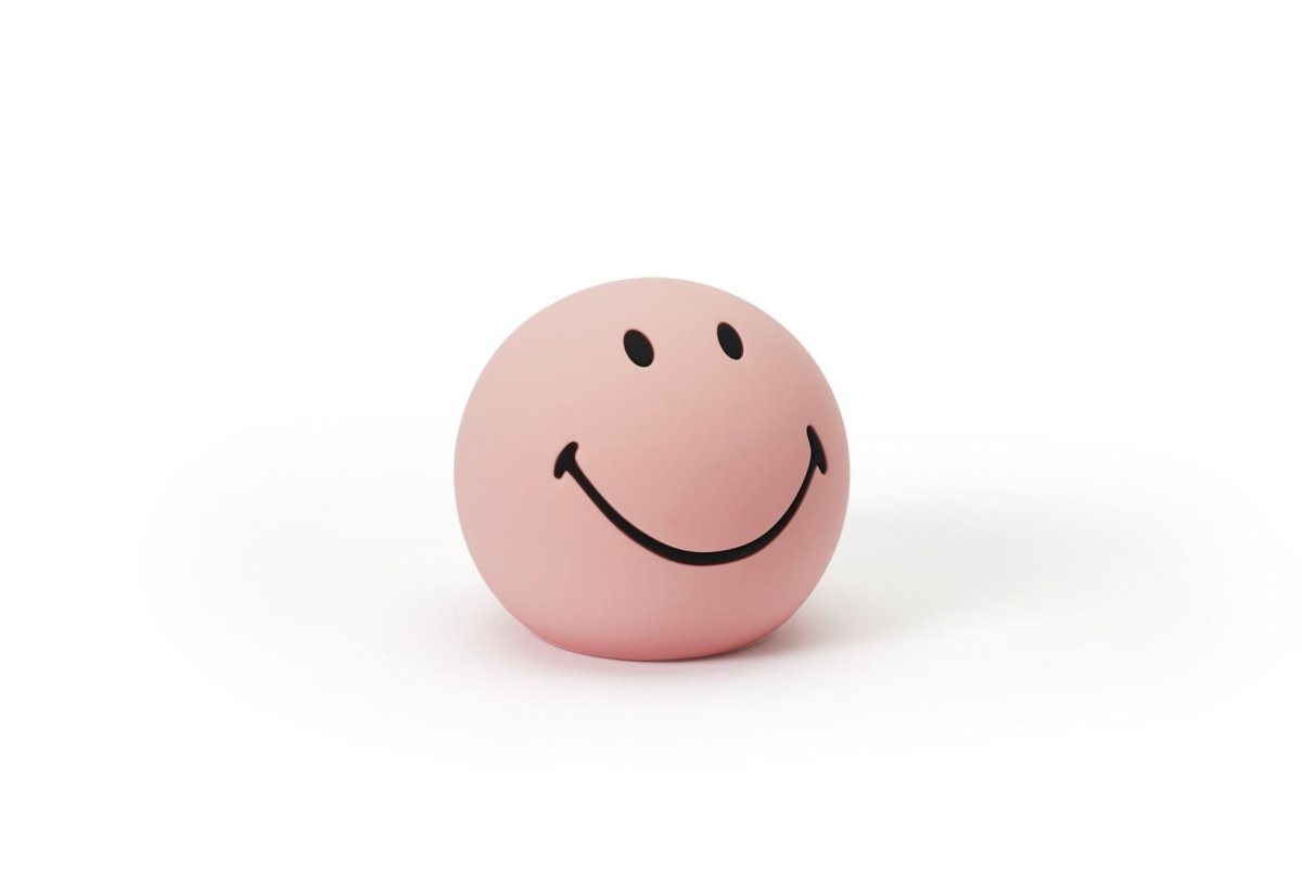 Bundle of Light - Smiley Mini Rosa kinderlampe Von Mr Maria - Bringen Sie mit dieser bezaubernden Smiley-Lampe etwas Licht und Freude in Ihren Tag und Ihr Zuhause.